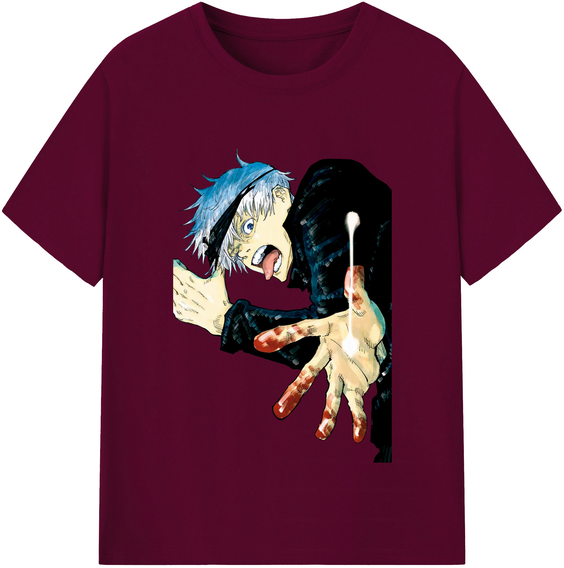 （画像用） 呪術廻戦 Jujutsu Kaisen レディースカジュアルプリントTシャツ（綿100％）